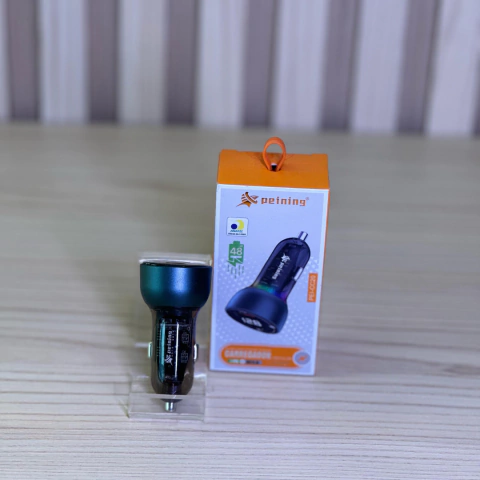 Carregador Veicular 2 em 1 USB e Tipo-C - comprar online