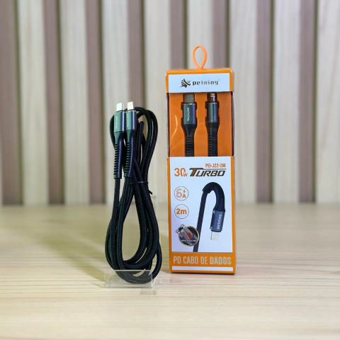 Cabo Carregador Tipo-C/ Lightning - 2M