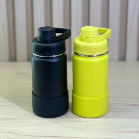 Garrafa Térmica c/ Proteção 350ml• Personalização Grátis - comprar online