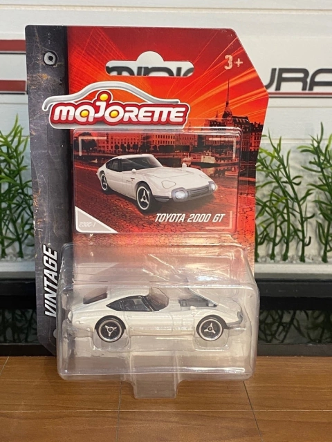 1:64 Majorette Toyota 2000 GT (Branco)