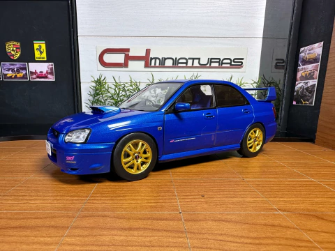 1:18 Solido Subaru Impreza WRX STI (Azul/Sonic Blue) - comprar online