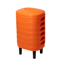 Indoor 60 Lts efecto piedra Naranja
