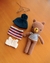 hans o urso pardo amigurumi - loja online