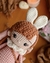 menina coelho amigurumi | pronta-entrega - comprar online