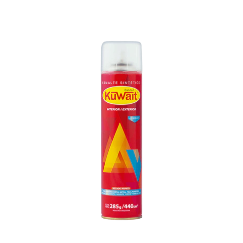 Pintura Aerosol Kuwait Alta Temperatura Aluminio 240 cc