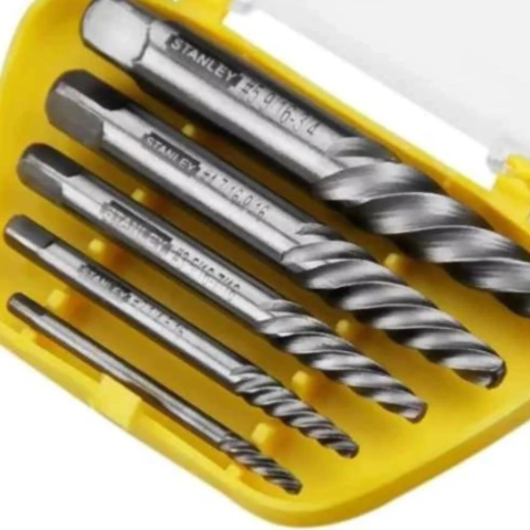Juego Extractor Tornillo Stanley 5 Piezas 78-023