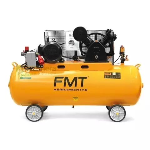 Compresor de Aire de 100 litros a Correa FMT 2.5 HP Alta/baja 12bar