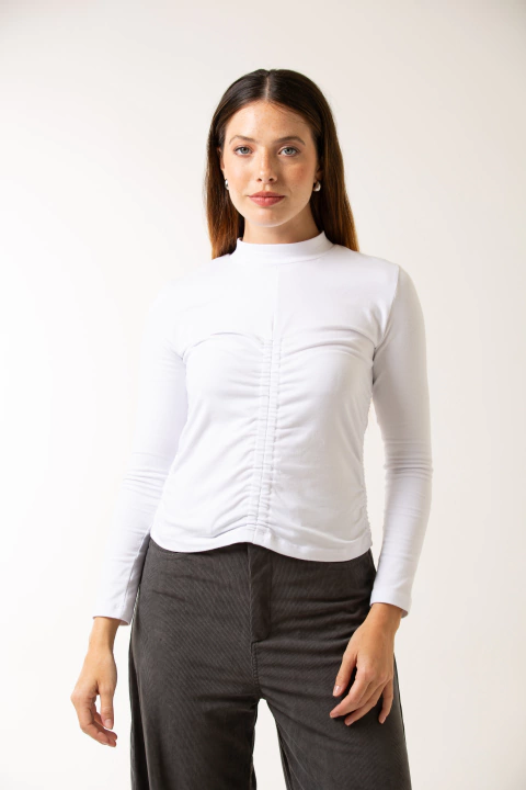 Polera Amber Blanca - comprar online