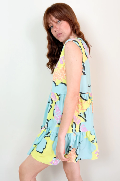 Vestido Celine Celeste - comprar online