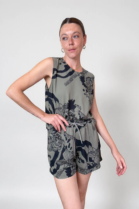 Musculosa Tanzania Militar - comprar online