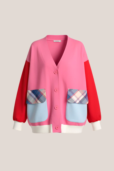 Cardigan Niza Rosa - comprar online