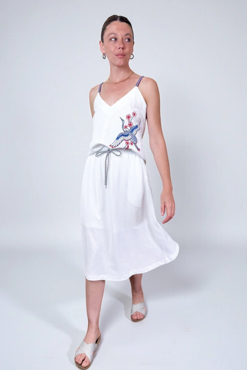 Musculosa Calabria Blanca - comprar online