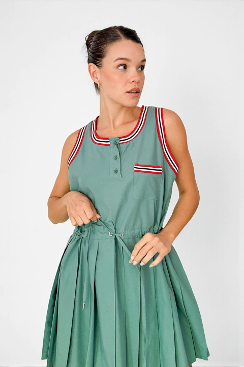 Vestido Turin Verde - comprar online