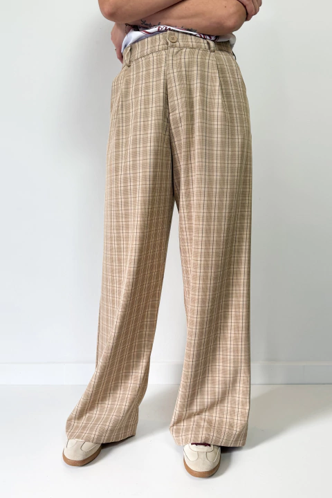 Pantalon Celine Base Beige - comprar online