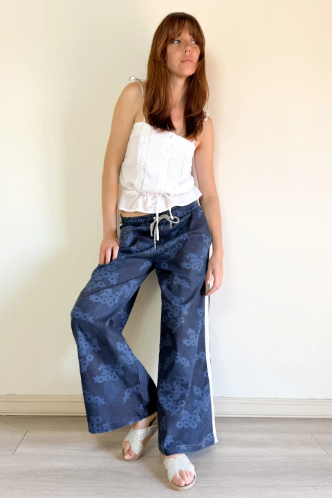 Pantalón Roma Azul - comprar online