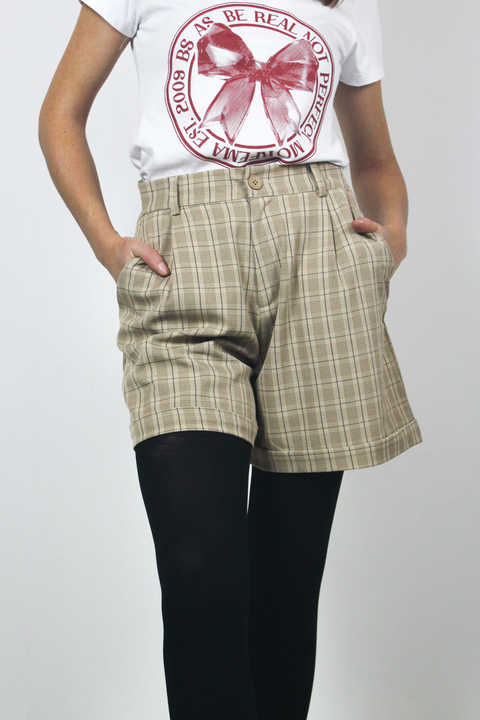 Short Celine Beige