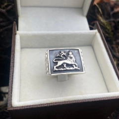 ANEL PRATA925 Bob Marley - loja online