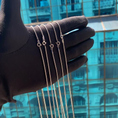 CORRENTE RABO DE RATO PRATA925 na internet