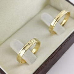 Aliança Roma Ouro 18k
