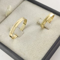 Aliança Nápoles Ouro 18k