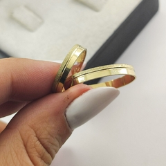 Aliança Nápoles Ouro 18k na internet