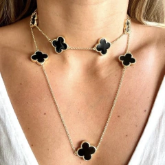 Colar Longo Inspiração Preto