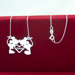 Gargantilha Mickey & Minnie