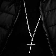 corrente grume com pingente palito