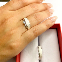 Imagem do ALIANÇAS DIAMANTADAS - TRIO MARÇO LOVE