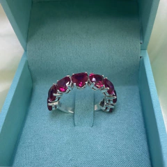 ANEL HERZ VERMEHO PRATA925 - I C Pratas Joalherias