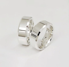 Aliança Chanfrada 6mm