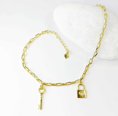 Pulseira Chave / Cadeado. - comprar online
