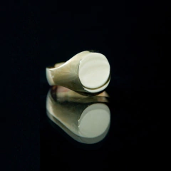 Anel Dedinho Redondo.