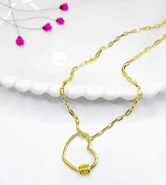 Gargantilha Coração Locker Pq.