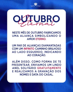 PAR DE ALIANÇA MATCH + ANEL SOLITARIO DE BRINDE - loja online