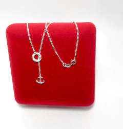 Gargantilha gravatinha âncora - comprar online