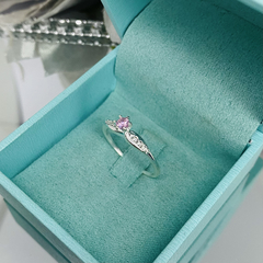 Anel Solitário Filadélfia Rosa - comprar online
