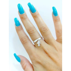 Anel Pingente Mão De Fátima - comprar online