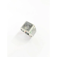 ANEL CRUZ C/ ORÇÃO PRATA925 na internet