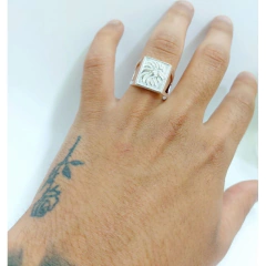 Anel Leão - I C Pratas Joalherias