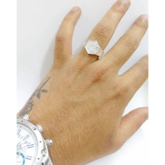 Anel Estrela de Davi - I C Pratas Joalherias