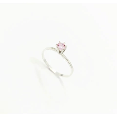 Anel Solitário Prata 950 na internet