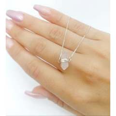 Colar Quartzo Rosa - comprar online