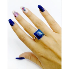 Anel Lápis Lazuli