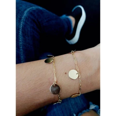 Pulseira Cadeado C/ Pingente