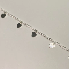 PULSEIRA CORAÇÃOZINHO - I C Pratas Joalherias