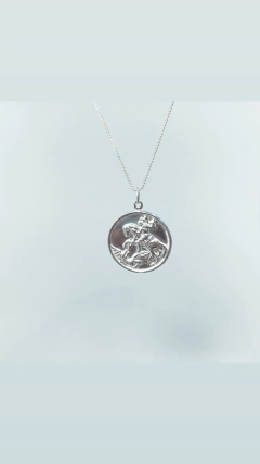 PINGENTE SÃO JORGE ESTAMPARIA - comprar online