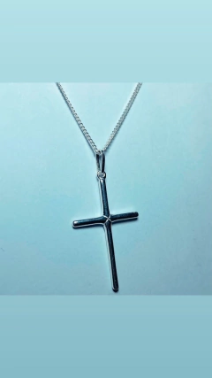 CONJUNTO CRUZ PALITO - I C Pratas Joalherias