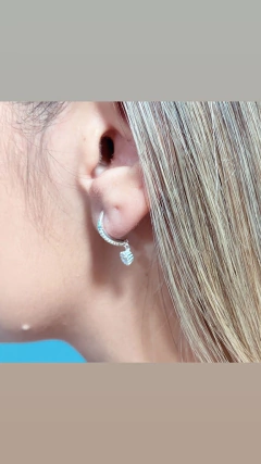 BRINCO ANZOL PONTO DE LUZ PRATA - I C Pratas Joalherias