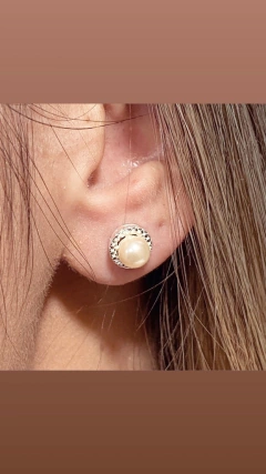 BRINCO PRATA GALERIA PEROLA 5,5MM